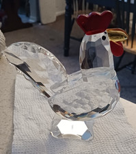 Vintage Glass Rooster