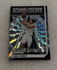 DIANA TAURASI 2024-25 Panini UConn Contenders School Colors Lightning Spokes /99