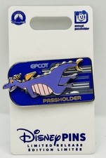 Disney World Epcot International Annual Passholder Pin 2025 Figment Slider LR