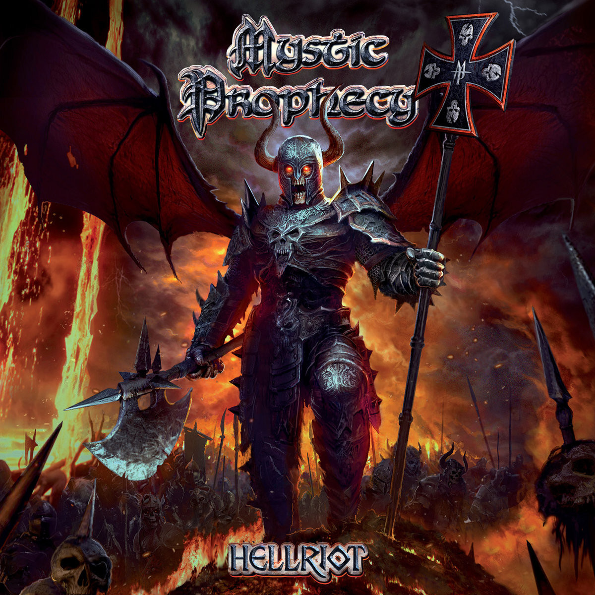 Mystic Prophecy Hellriot (винил) 12 альбомов на цветном виниле (ИМПОРТ ИЗ Великобритании)
