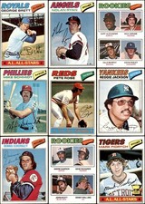 1977 Topps Baseball Complete Set (660) VG to NR-MT *GMCARDS*