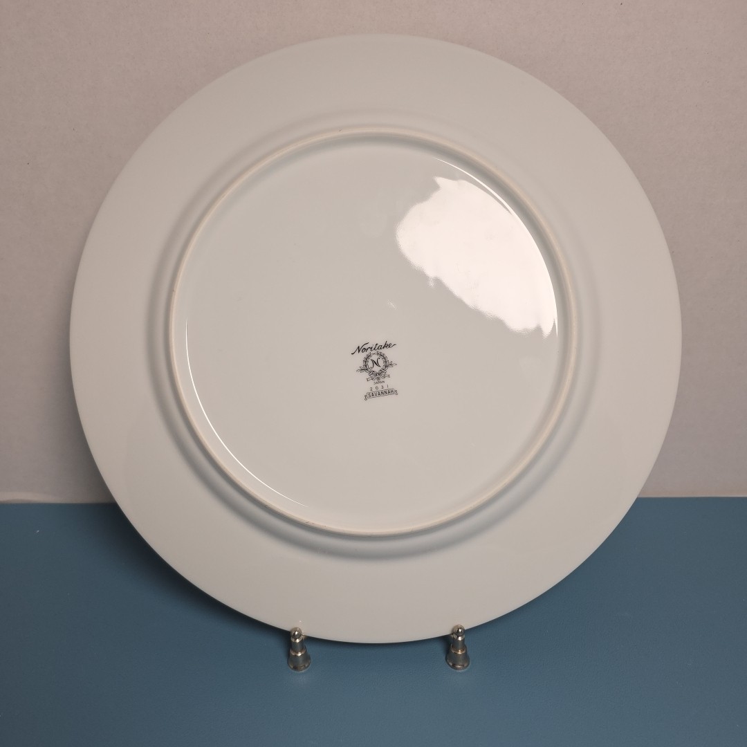 5-Piece Place Setting SAVANNAH (Rim, Platinum) by Noritake 2031