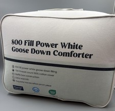 93 Goose Down Comforter 800 Fill Power- 700TC- Gray- King
