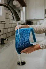 18" Microfiber Wet and Dry Mop Pads 3-Pack - Premium Commercial Grade Washabl...