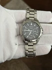 Rare Vintage Seiko V14J-0AE0 Solar Titanium Triple Calendar Men’s Watch JDM 90s