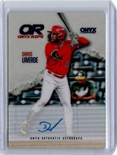 2025 Onyx Rips Refractor Dario Laverde Auto (B111) A2 Angels