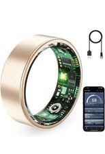 Smart Ring for Women  Men, Fitness Tracker Ring with Heart Rate Monitor Size 8