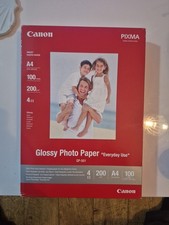 Canon GP-501 Glossy Photo Paper A4 100 Sheets for Photo Printing