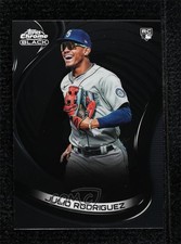 2022 Topps Chrome Black Julio Rodriguez #10 0o4v