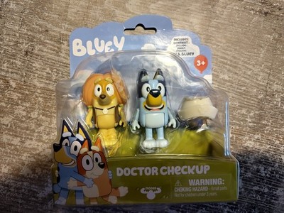 BLUEY - Doctor Checkup - Indy & Bluey -  2-Pack Spielset