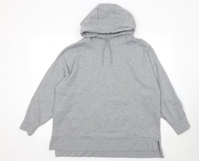 Dunnes Stores Damen Pullover Hoodie grau Größe L Sweatshirt