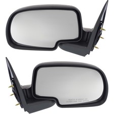 Manual Mirrors For 1999-2006 Chevrolet Silverado 1500 Left And Right Side Chrome Manual Mirrors For 1999-2006 Chevrolet Silverado 1500 Left And Right Side Chrome