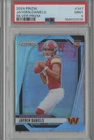 2024 Panini Prizm Jayden Daniels Silver Rookie PSA 9 #347 Commanders