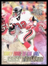 1999 Topps Chrome Football- Hall Hopefuls Jamal Anderson #H14 Insert