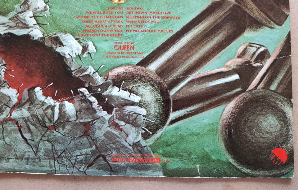 QUEEN - News of the World - 1st Pess French 1977 - Photo 4/4