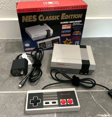 Authentic Nintendo Classic Edition NES Mini Game Console USA - Tested