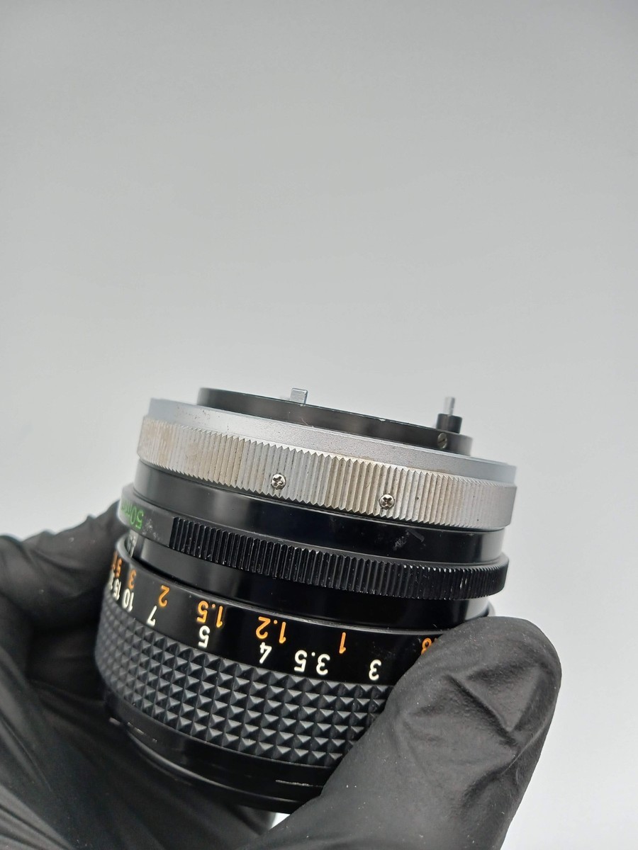 Canon AE-1 Silver 35mm Film Camera FD 50mm F/1.4 ssc s.s.c. Lens