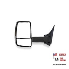 Velvac Convex Glass, REPLC KIT, LH, Black, 1 Pack