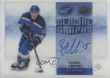 2015-16 Upper Deck Ice Glacial Graphs Robby Fabbri #GG-RF Auto 1pc9