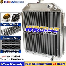 Aluminum Radiator For 1942-1947 Ford 12 34 1 Ton Pickup 2.0l 3.6l 3.9l V8