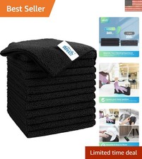 Scratch-Free Microfiber Cleaning Cloth 12 PK - Perfect for Home  Car Detailing