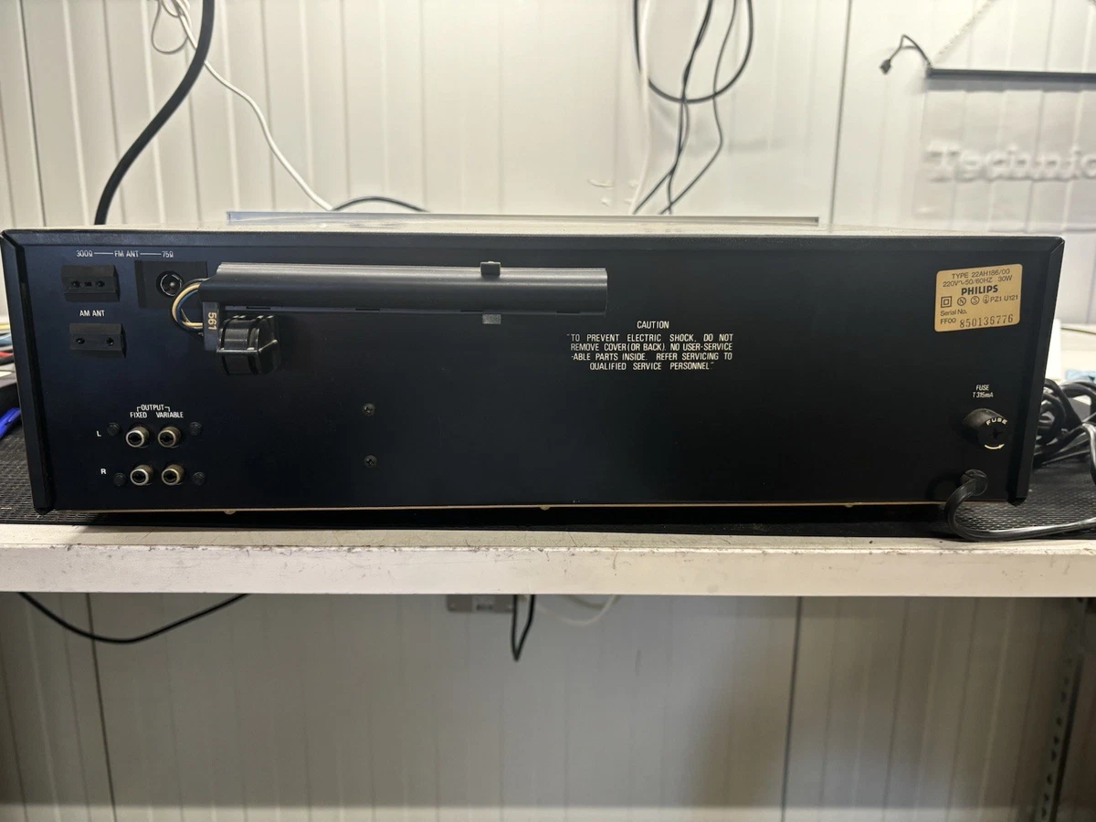 Philips 22AH186 AM/FM Sintonizador ¡Leer!