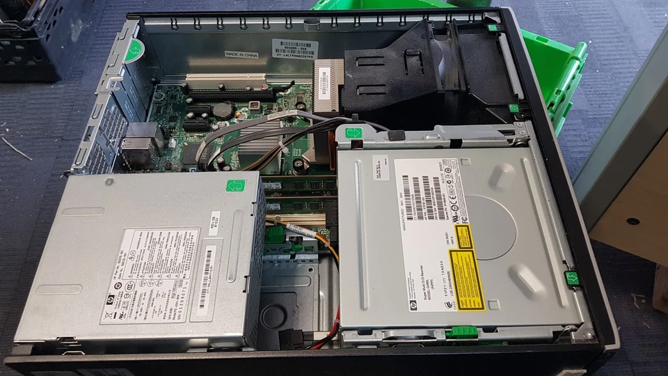 HP Compaq 8000 elite SFF Intel Core 2 Duo E7500 4GB No HDD - Image 4 of 4