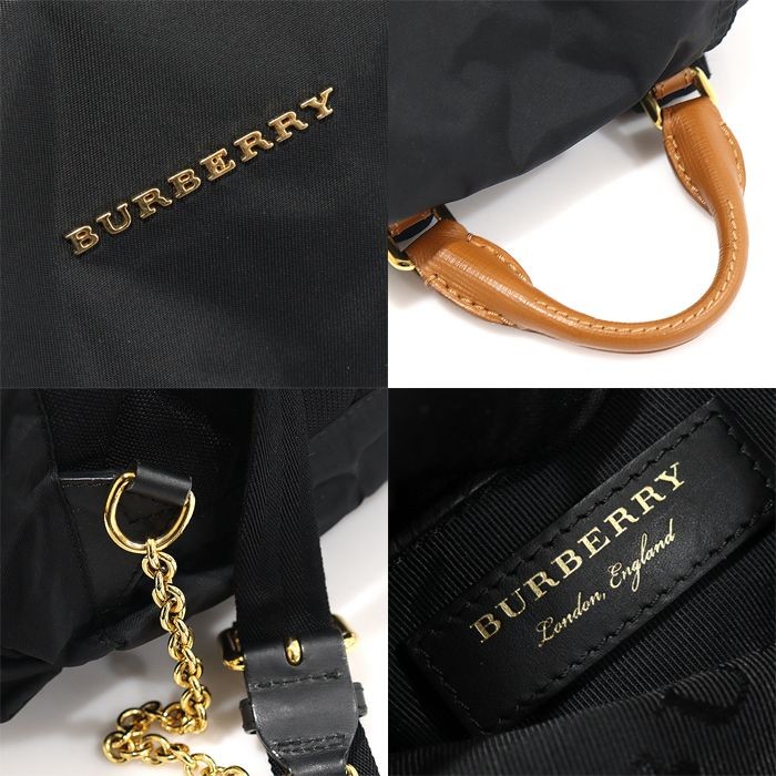 Burberry Technical Backpack Black Nylon Medium 40… - image 7