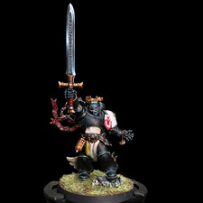 Black Templars Emperor'S Champion Space Marines pro painted Miniature Preorder