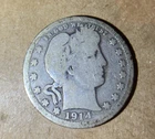 1914 D Barber Quarter NNN116
