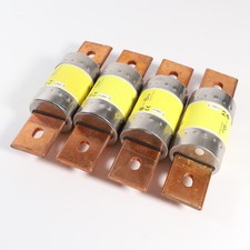  Lot of 4 Bussman Low-Peak Time Delay Fuses LPJ-300SP 600VAC 300VDC Class J HRC