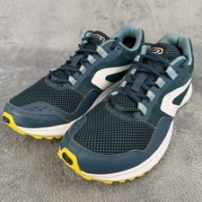 Scarpe da corsa Kalenji Active Grip da uomo UK 8 in rete verde