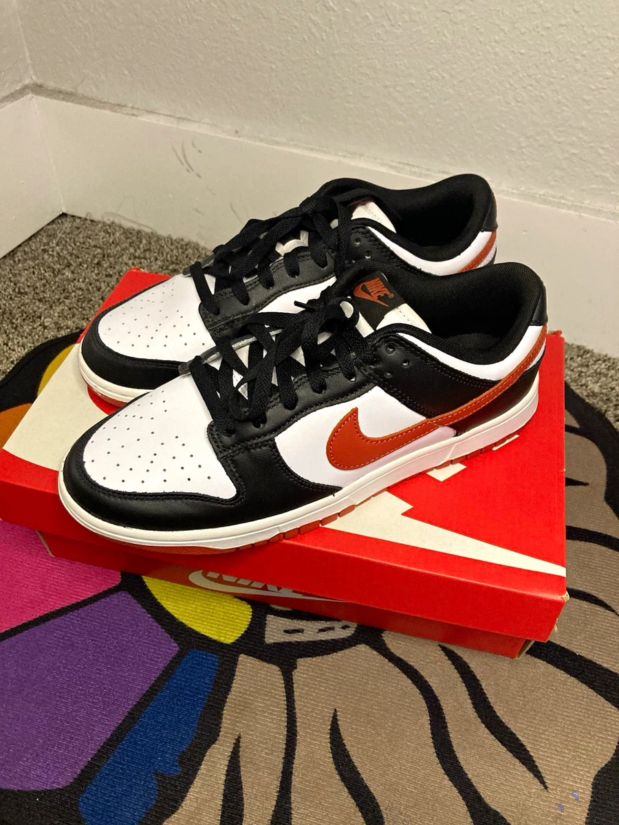 Nike Dunk Low Black White Red for Sale | Authenticity Guaranteed