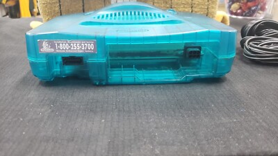 FUNTASTIC ICE BLUE NINTENDO 64 CONSOLE N64 1 CONTROLLER CORDS