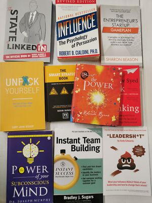 Geschäftsbücher Konvolut - Mindset, Führung, Finanzen x 10 Bücher