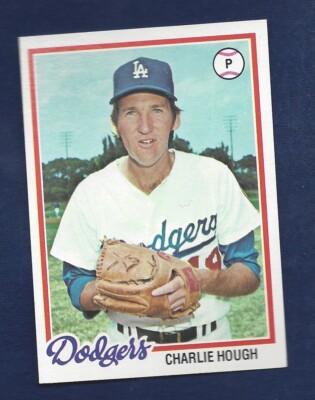 RAZOR SHARP PACK FRESH  1978 TOPPS #22 CHARLIE HOUGH .99 SH L592C