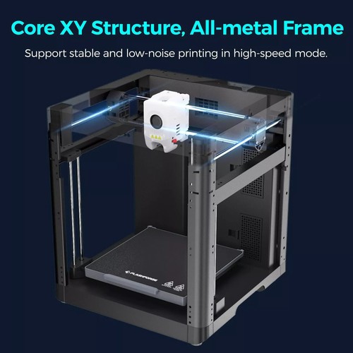 FLASHFORGE 3D Printer Adventurer 5M Core XY Fully Auto Leveling Max 600mm/s US - Picture 12 of 18