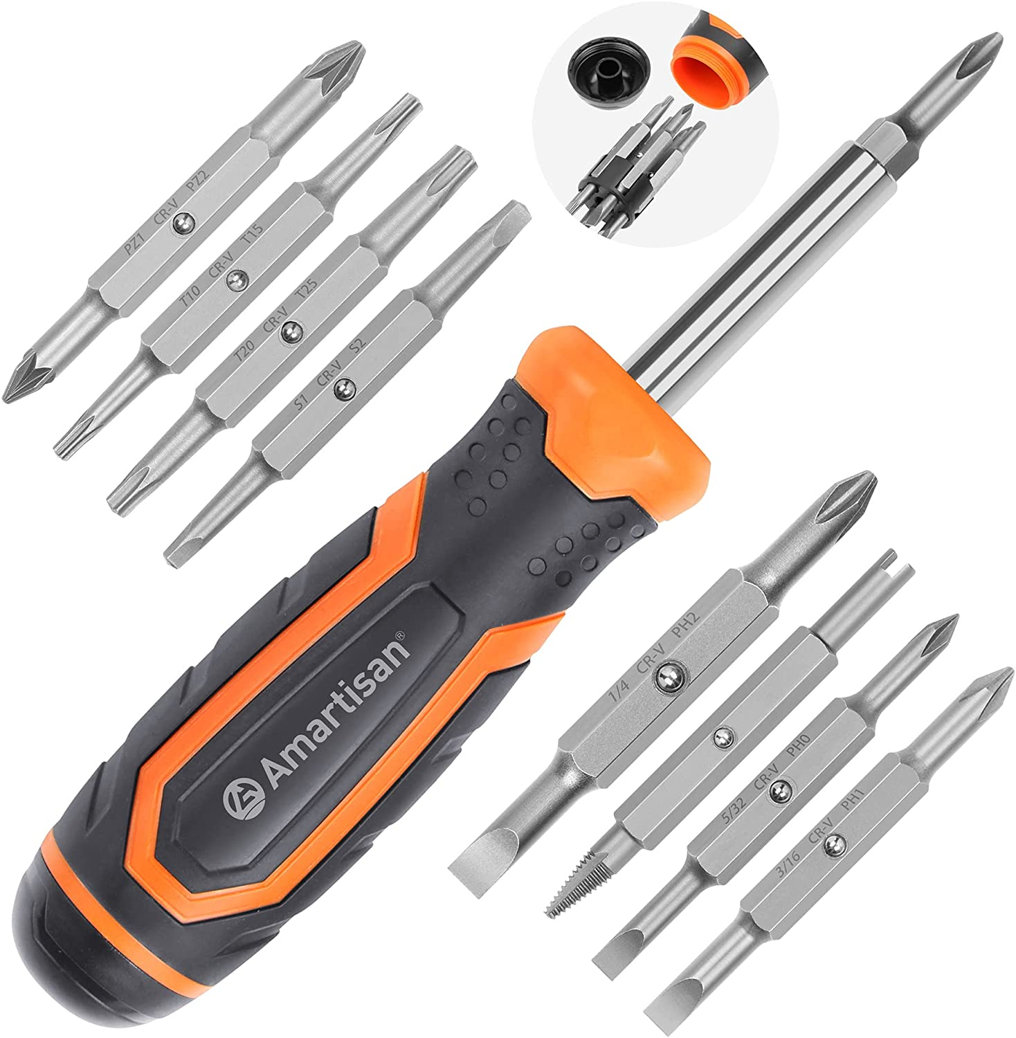 18-in-1 Multi-Bit Screwdriver Set - Compact All-Purpose Tool Kit
