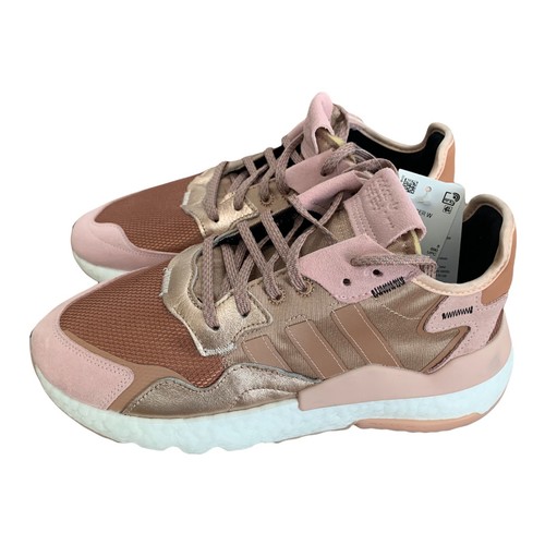 ADIDAS Nite Jogger Rose Gold Sz 9.5 