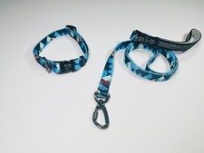 Max Friendz Dog Leash  Collar Set - XS - L, Durable, Funky  6ft Leash Length 
