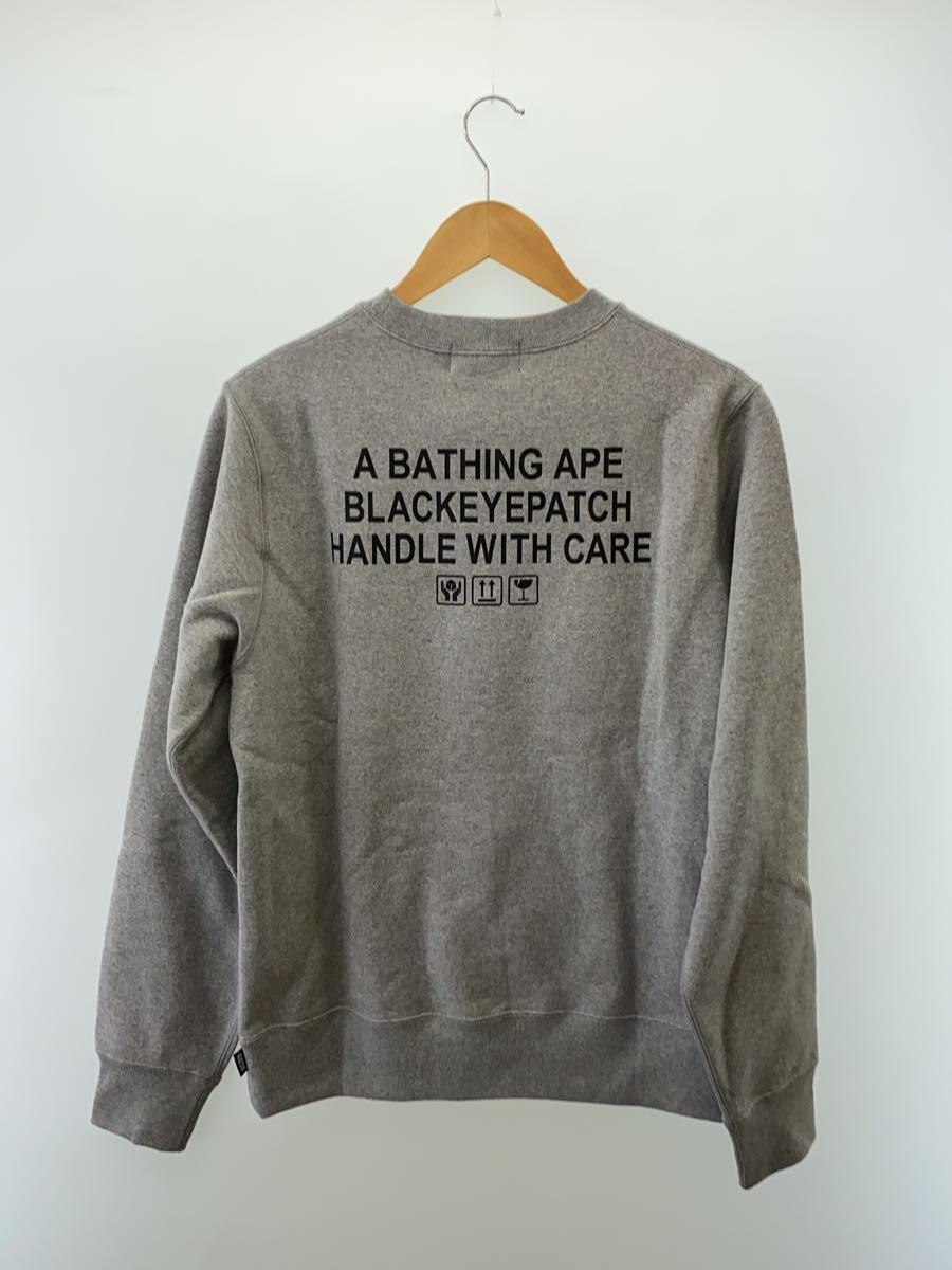 A BATHING APE / Black Eye Patch / Collab / Sweatshirt / M / Cotton 