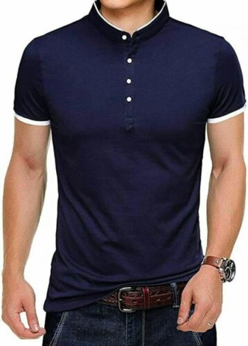 Grandad collar golf best sale shirts