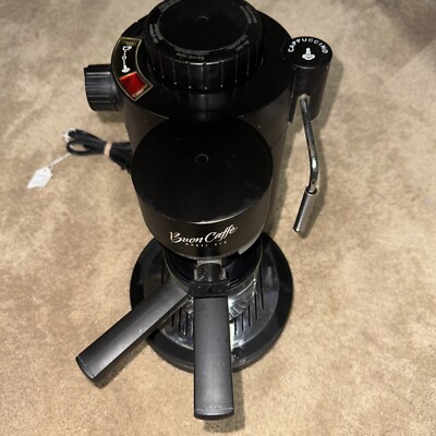 Buon Caffe Starbucks Espresso Cappuccino Maker Machine Model 310 Black EUC