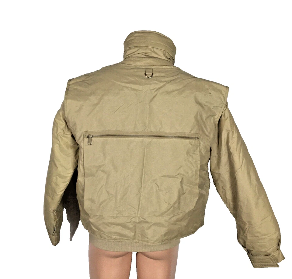 Vintage 80s Red Head Waterproof Nylon Fly Fishing Jacket M Medium Hunting MINT - Image 2 of 4