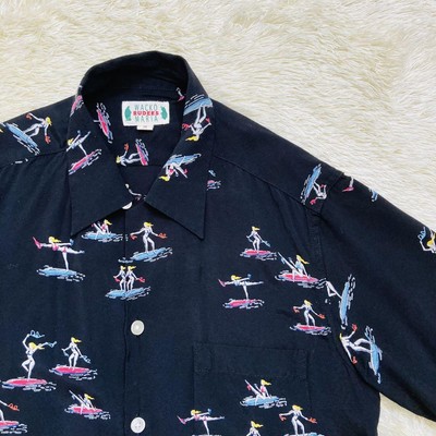 WACKO MARIA HAWAIIAN ALOHA Surf Design SHIRT Short Sleeve Japan 