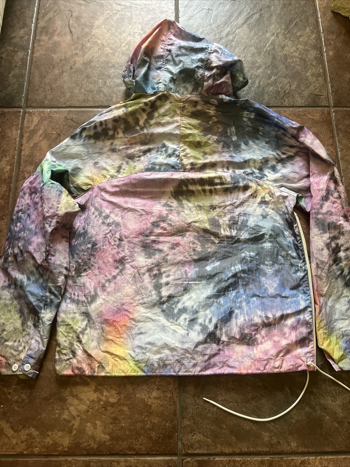 Engineered Garments Tie Dye Rain Jacket Arc Teryx Pat… Gem