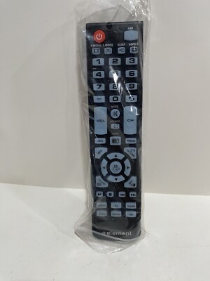 Element TY-49B TV Video Remote Control - Untested
