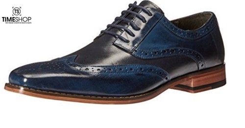 Tinsley-Wingtip Oxford, Cobalt/Navy 
