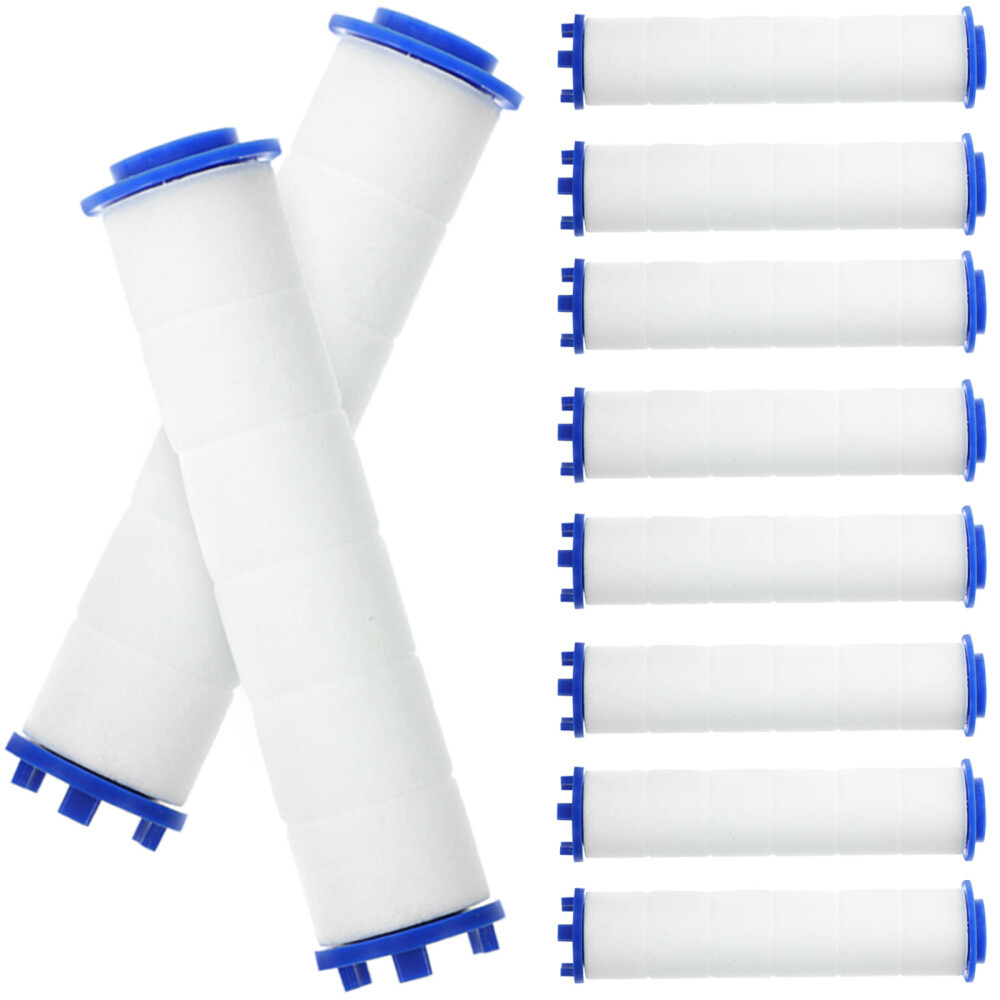 10 Pcs Shower Head Filter Bathroom Supplies Water Cotton Filters