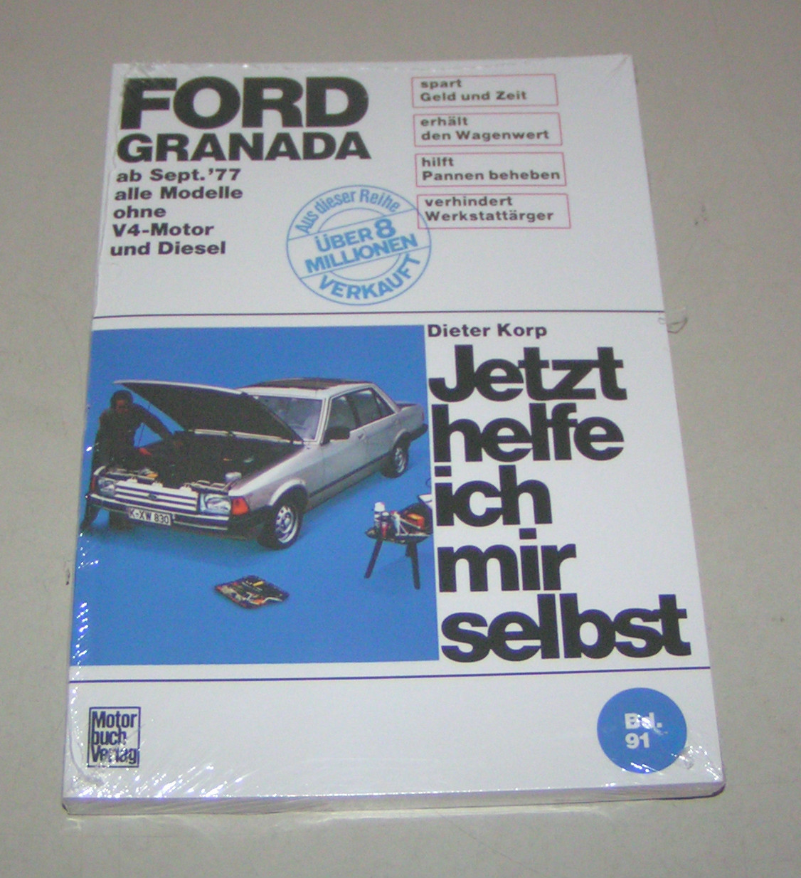 Repair Manual Ford Granada - From Year Of Manufacture 1977